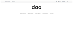 Desktop Screenshot of daomagazine.com